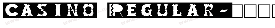 Casino Regular字体转换